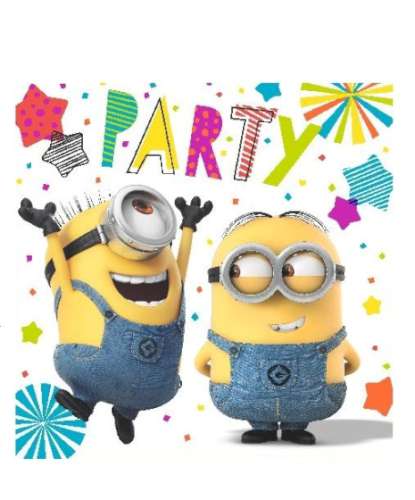 Minions Lunch Napkins